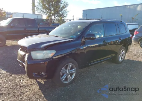 2009 Toyota Highlander Sport z USA, uszkodzony, nr VIN JTEES43AX92130733